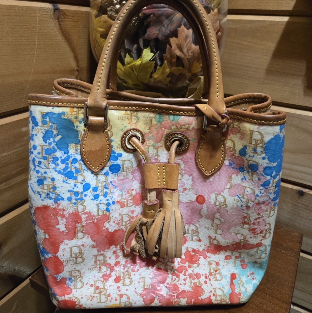 Dooney & Bourke Multicolor Splash Tote